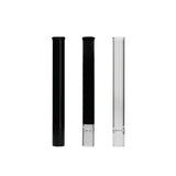 Argo Black Long Glass Mouthpiece with Clear Chamber