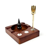 Wooden Deblower Stand for Dynavap -3 Magnet