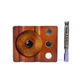 Wooden Deblower Stand for Dynavap -3 Magnet